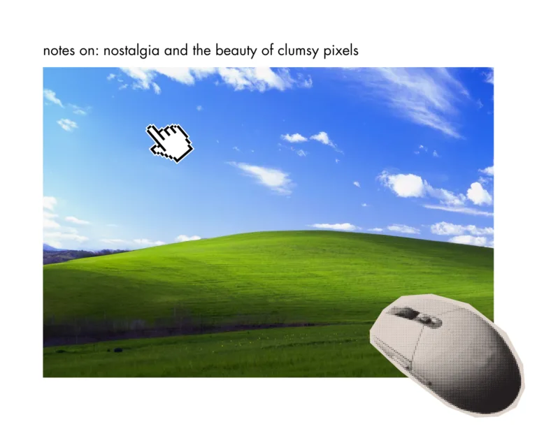notes on: nostalgia and the beauty of clumsy pixels