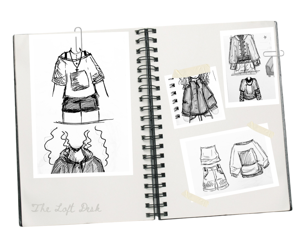 notes on: what to draw | daily outfits