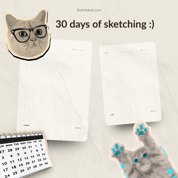 30 Days of Sketching